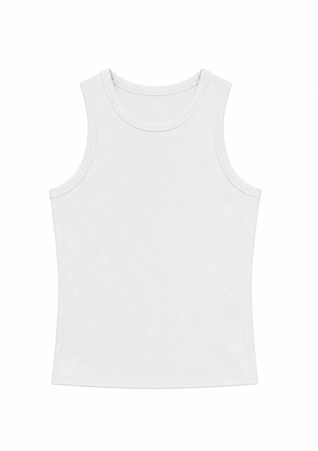 White Core Tank Top